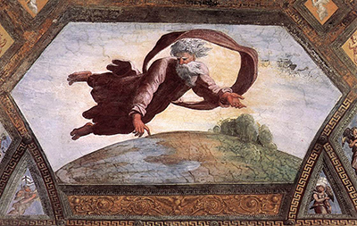 The Separation of Land and Water Raphael